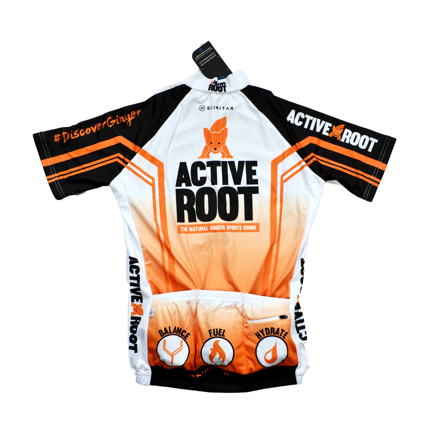 Active Root Ladies Cycle Jersey Back 